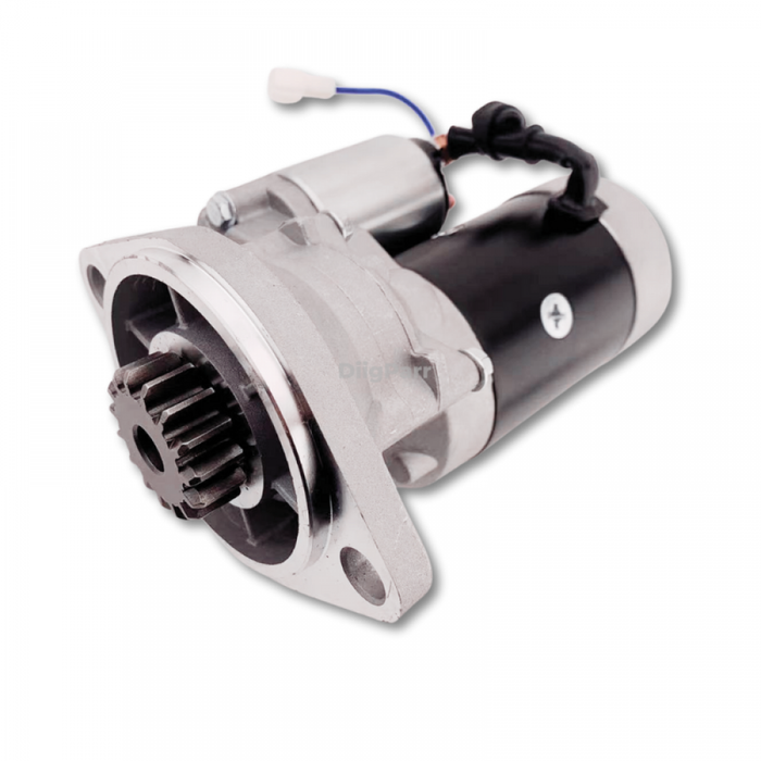 DiigParr 12V Starter Motor 129136-77011 129400-77012 Compatible with Yanmar Engine 3TN82E 4TN78 4TN82 Komatsu Excavator PC35 PC40 PC50