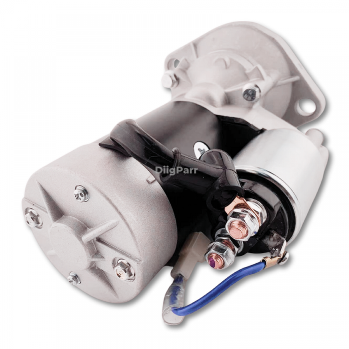 DiigParr 12V Starter Motor AT318141 Compatible with Yanmar Engine 3TNV88F 4TNV86CT Compatible with John Deere Excavator 30G 35D 35G 50D 50G