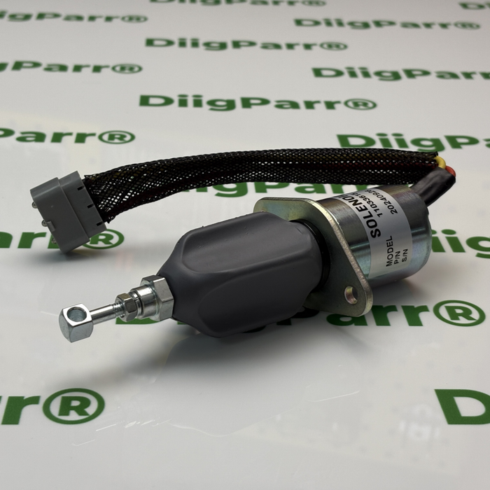 DiigParr 24V Stop Solenoid VOE11033615 Fits for Volvo Wheel Loader L180 L180C L50B L50C