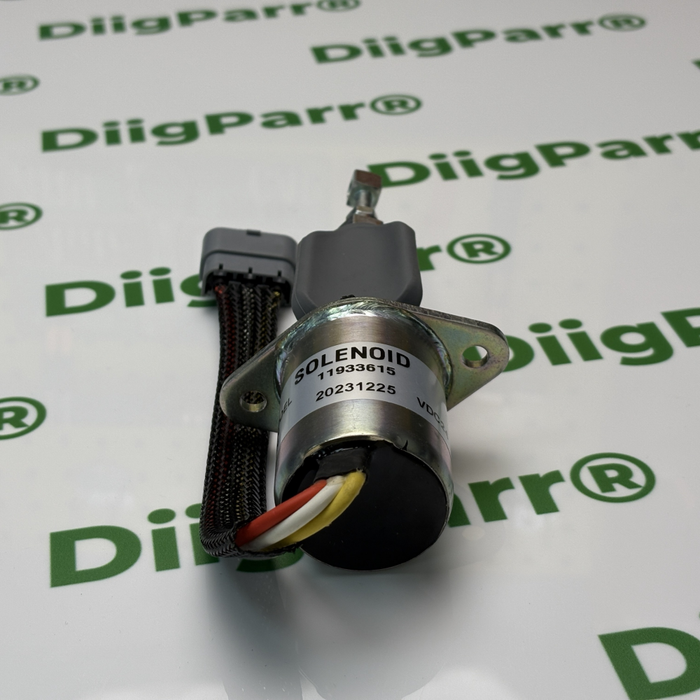 DiigParr New Stop Solenoid VOE11033615 VOE11033645 For Volvo L180 L180C L180C L50B L50C L50C