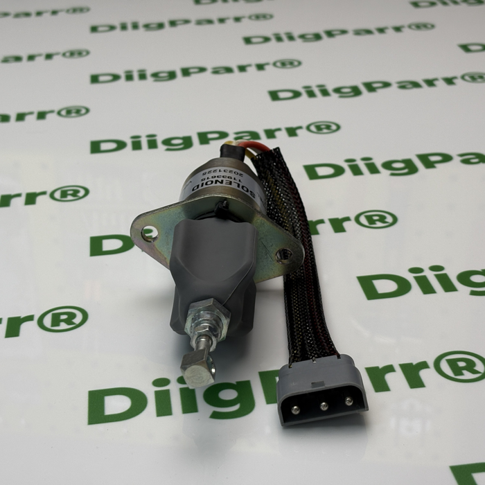 DiigParr New Stop Solenoid VOE11033615 VOE11033645 For Volvo L180 L180C L180C L50B L50C L50C