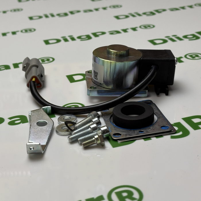 DiigParr 12V Solenoid 03938010 Fits for Hatz Engine L M 3L313C