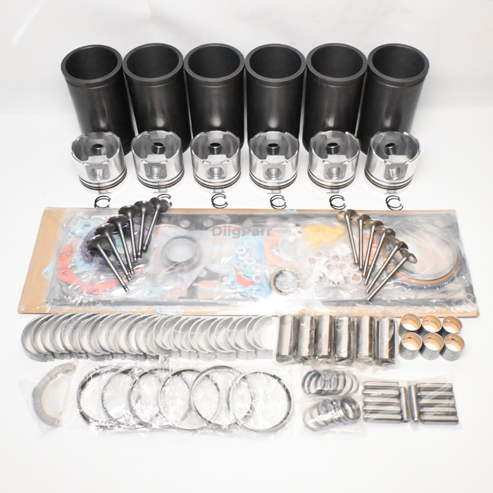 DiigParr Engine 3306 Overhaul Rebuild Kit Fits for Caterpillar Excavator CAT E330 E330B E330BL