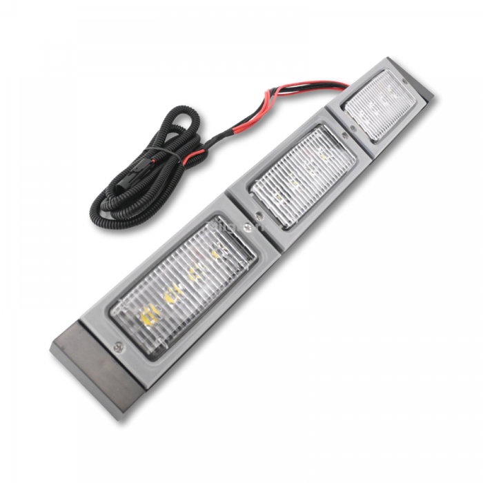 DiigParr 228W 12V 24V LED Front Hood Light Conversion Kit for John Deere Tractor 4050 4250 4450 4055 4255 4455