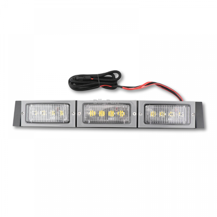 DiigParr 228W 12V 24V LED Front Hood Light Conversion Kit for John Deere Tractor 4050 4250 4450 4055 4255 4455