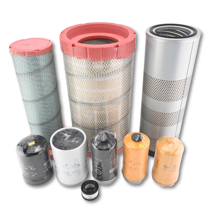 DiigParr 5000 Hours Filter Kit Fits for John Deere Excavator 200DLC 210G 240DLC 250GLC 270DLC 290GLC Logger 2154D 2454D 2954D