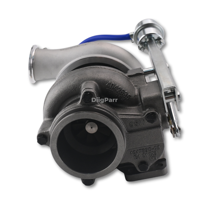 DiigParr Turbo HX40W Turbocharger 4039742 Fits for Cummins Engine Pegasus QSL QSC8.3 QSL9 Hyundai Loader HL770-9 HL770-7A