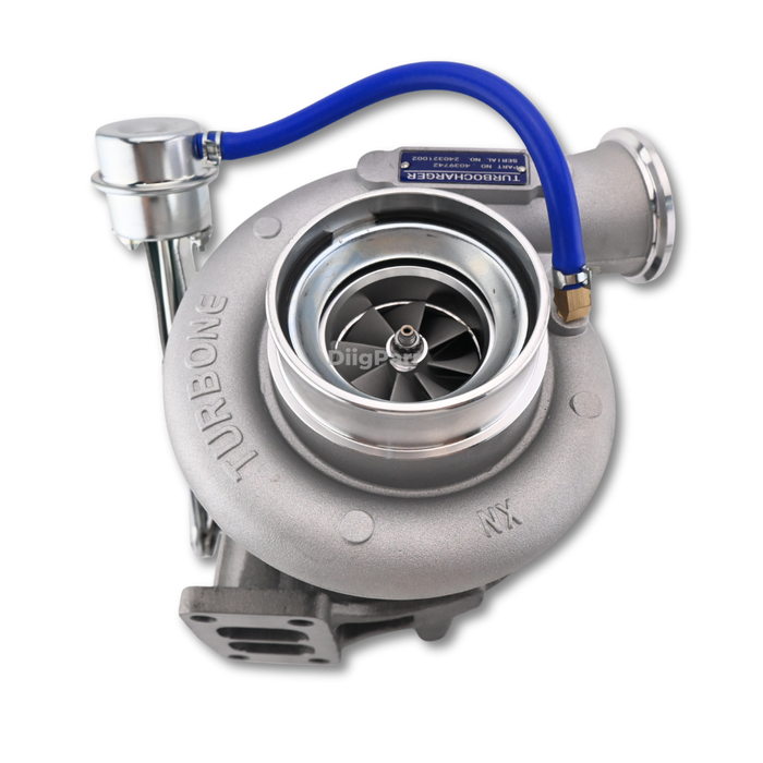 DiigParr Turbo HX40W Turbocharger 4039742 Fits for Cummins Engine Pegasus QSL QSC8.3 QSL9 Hyundai Loader HL770-9 HL770-7A