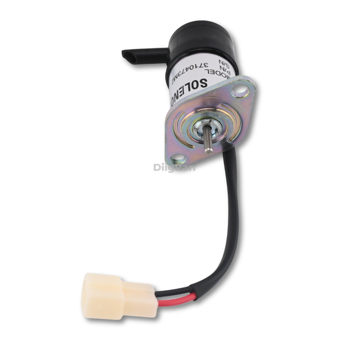 DiigParr 12V Solenoid Valve 3710473M2 052600-4352 Fits for Iseki Engine 3ICLL1.12B3G E3100-G01 Tractor SXG19H SXG22H SF200M SGR17