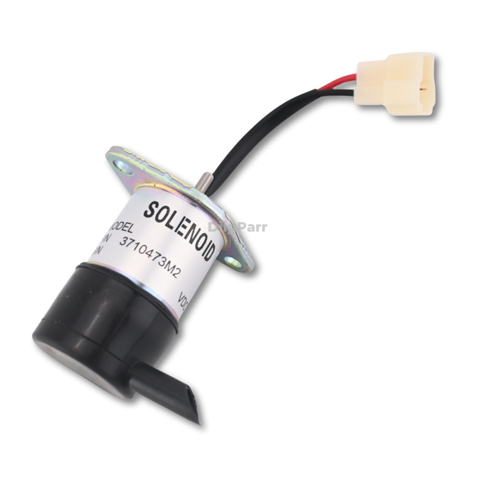 DiigParr 12V Solenoid Valve 3710473M2 052600-4352 Fits for Iseki Engine 3ICLL1.12B3G E3100-G01 Tractor SXG19H SXG22H SF200M SGR17