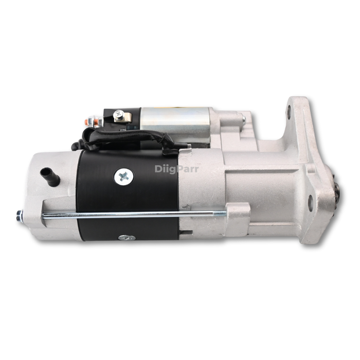 DiigParr 24V 13T Starter Motor ME049186 for Mitsubishi Engine 4D31 4D32 Fits for Caterpillar CAT Excavator E110 E70 E70B
