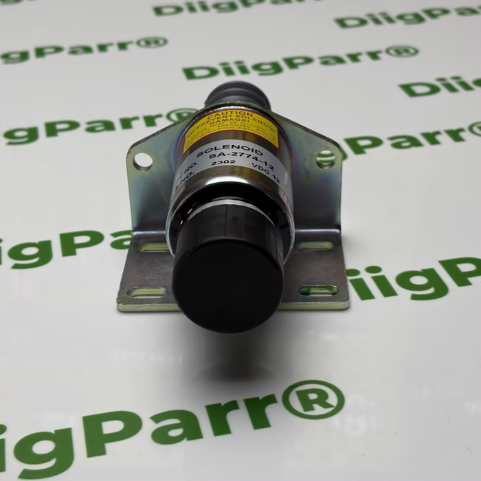 DiigParr Throttle Shutoff Solenoid SA-2774-12 2001-12F2U1B2A for Woodward Counterparts, 12V