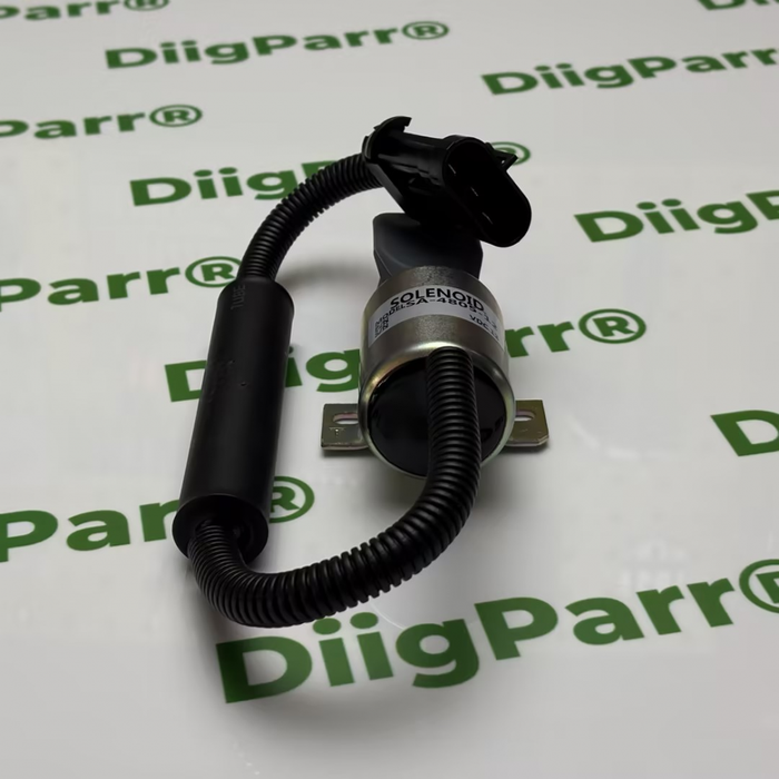 DiigParr SA-4805-12 Solenoid Valve 12V For Kubota 1A 62.2mm Engine With Coil Commander