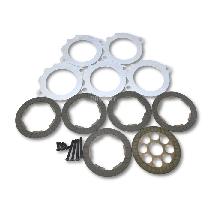 DiigParr Brake Pad Kit JW1-G633H-00 JW1-G6345-00 JW1-G6336-00 for Yamaha G29 Golf Cart