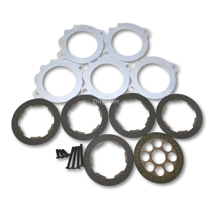 DiigParr Brake Pad Kit JW1-G633H-00 JW1-G6345-00 JW1-G6336-00 for Yamaha G29 Golf Cart