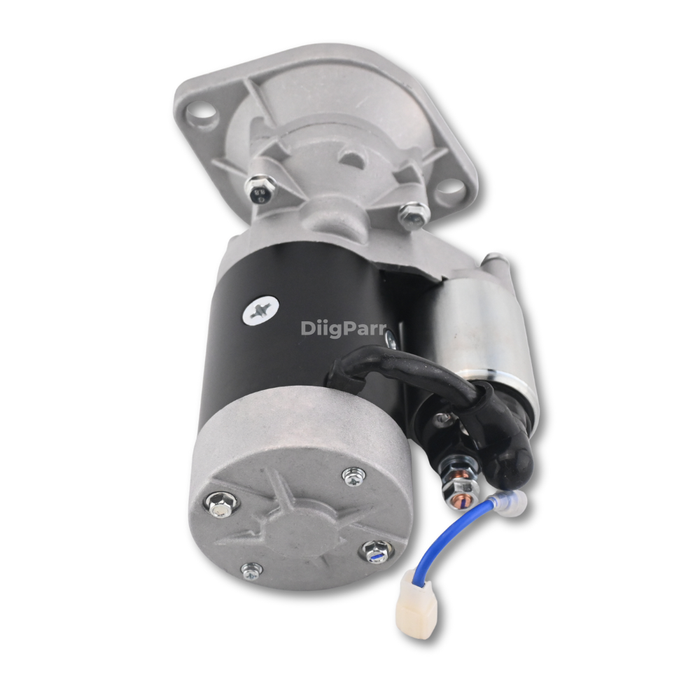 DiigParr 12V Starter Motor 129136-77011 129400-77012 for Yanmar Engine 3TN82E 4TN78 4TN82 Fits Komatsu Excavator PC35 PC40 PC50