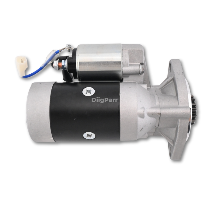 DiigParr 12V Starter Motor 129136-77011 129400-77012 for Yanmar Engine 3TN82E 4TN78 4TN82 Fits Komatsu Excavator PC35 PC40 PC50