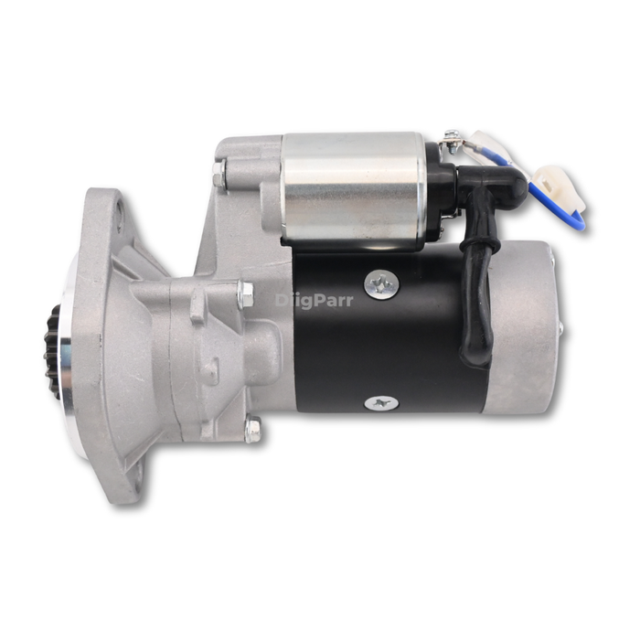 DiigParr 12V Starter Motor 129136-77011 129400-77012 for Yanmar Engine 3TN82E 4TN78 4TN82 Fits Komatsu Excavator PC35 PC40 PC50