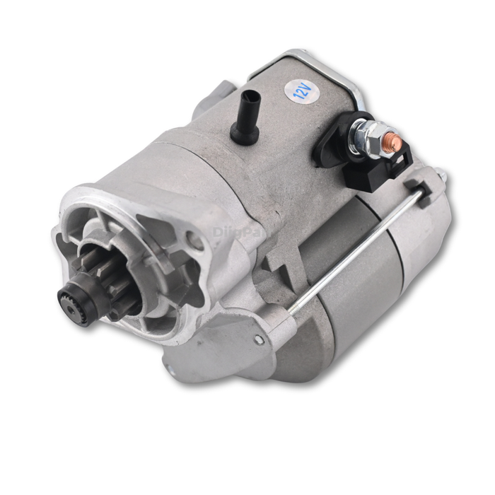 DiigParr 12V 9T Starter Motor 19269-63013 for Kubota Engine D902 D950 D722E Excavator KX41-3 KH61 KX71-3 Tractor BX24 BX25 BX2350D BX2230D