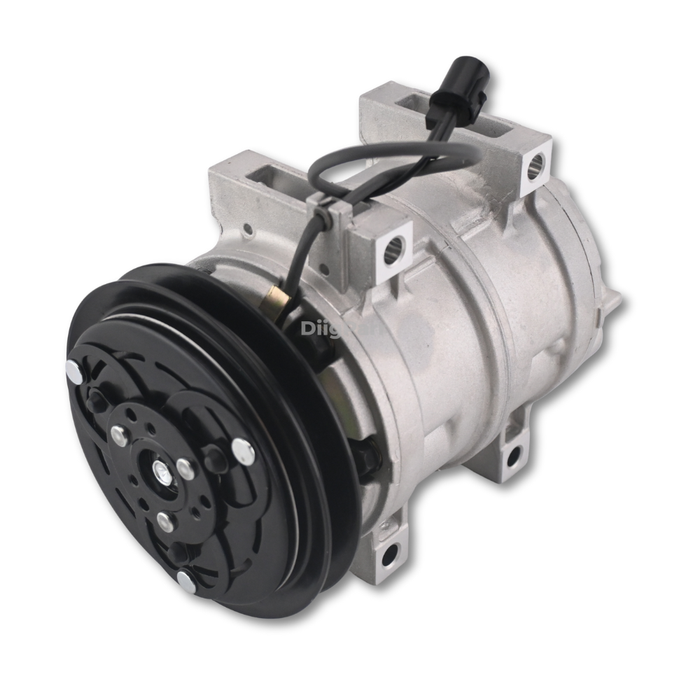 DiigParr DKS15CH A/C Compressor 42W-07-11280 Fits for Komatsu Wheel Loader WA115-3 WA70-6 WA65-6 WA100M-6 WA90-6 WA80-6 WA80M-7 WA70-7 WA100M-7