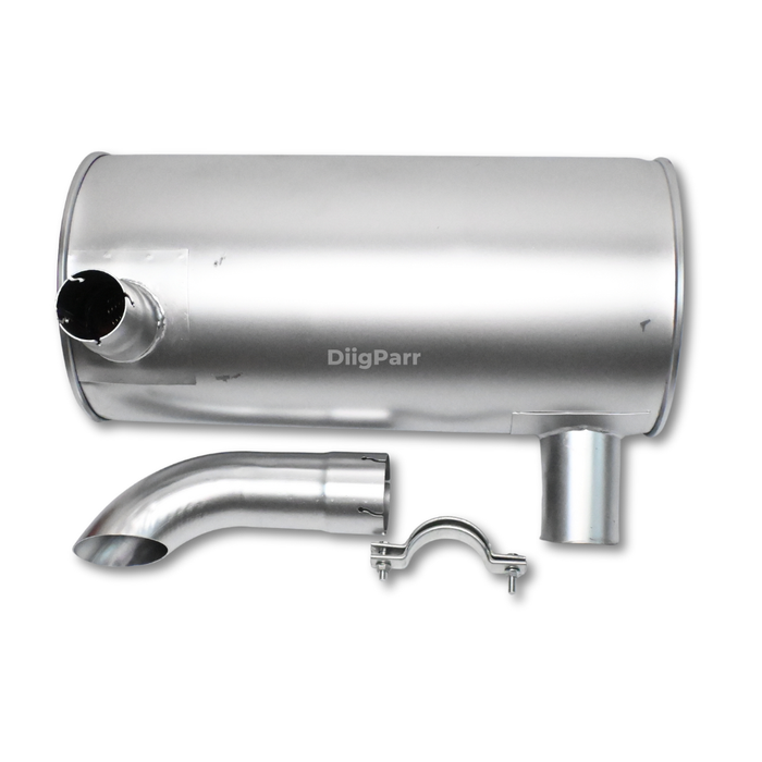 DiigParr New Fits for Caterpillar 312 311 110 120 311B 312B Excavator Muffler 5I-7914 5I7914 Replacement 22 Inch Height
