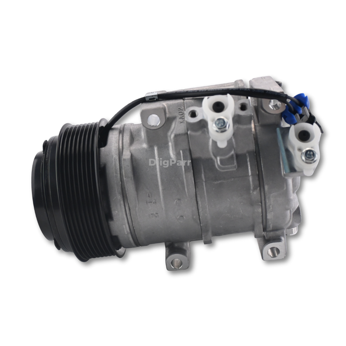 DiigParr A/C Compressor RE284680 Fits for John Deere Tractor Serie 5000/6000 5065M 5085M 6105M
