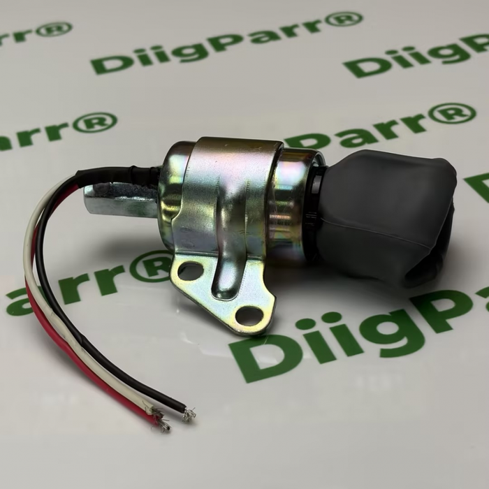 DiigParr 24V Shut Sown Solenoid 16851-57724, 1756ES-24SULB1S5 for Kubota Engine Z482 D722 D902