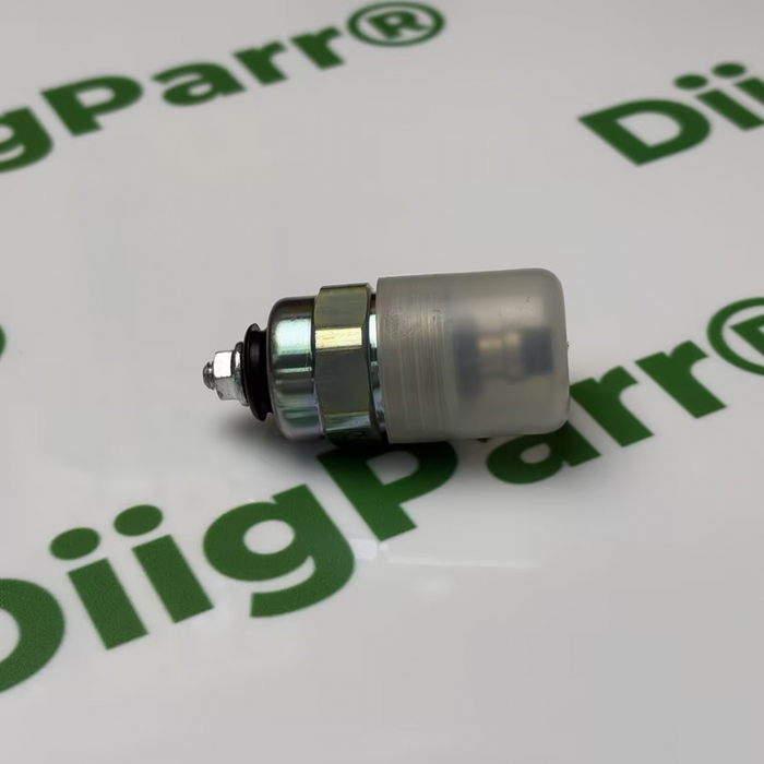 DiigParr Fuel Shutoff Solenoid 26420518 fit for Perkins 1104C-44 1004-40TA 1004-40AL, 12V