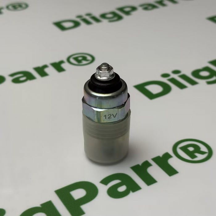 DiigParr Fuel Shutoff Solenoid 26420518 fit for Perkins 1104C-44 1004-40TA 1004-40AL, 12V