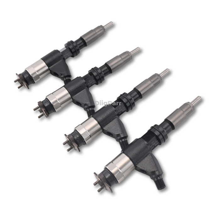 DiigParr 4 PCS Common Rail Injector for Denso 095000-6310 Fits for John Deere RE546784 RE531209 RE530362