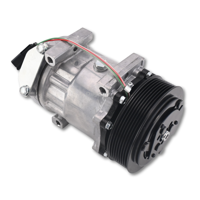 DiigParr A/C Compressor 372-9493 3729493 Fits for Caterpillar CAT Excavator 312D2 312E 312F 313F 316F 318F 323F 325F Engine C4.4 3054C