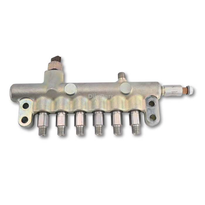 DiigParr New Genuine Isuzu 6HK1TC Engine Injector Common Rail Assembly 8-98152950-2 8981529502 8-97323019-0 for Hitachi Excavator