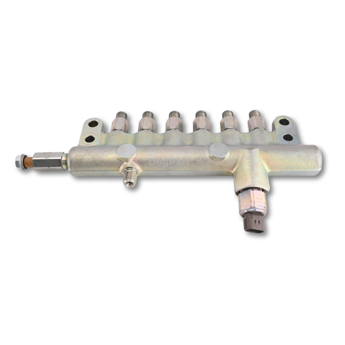 DiigParr New Genuine Isuzu 6HK1TC Engine Injector Common Rail Assembly 8-98152950-2 8981529502 8-97323019-0 for Hitachi Excavator