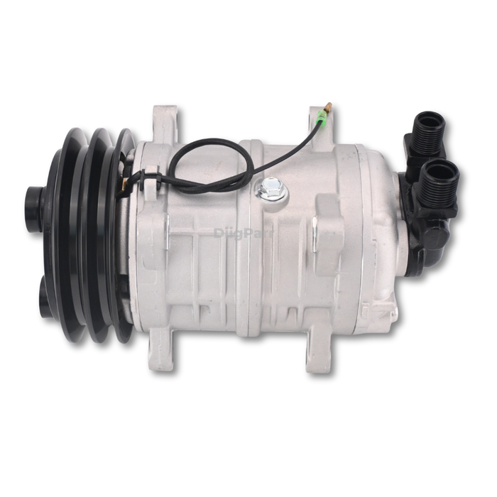 DiigParr 12V A/C Compressor Fits for Carrier 18-10156-09 Fits Thermo King 102-576