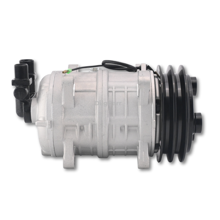 DiigParr 12V A/C Compressor Fits for Carrier 18-10156-09 Fits Thermo King 102-576