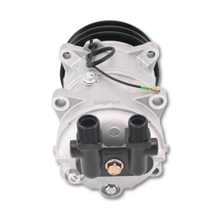 DiigParr 12V A/C Compressor Fits for Carrier 18-10156-09 Fits Thermo King 102-576
