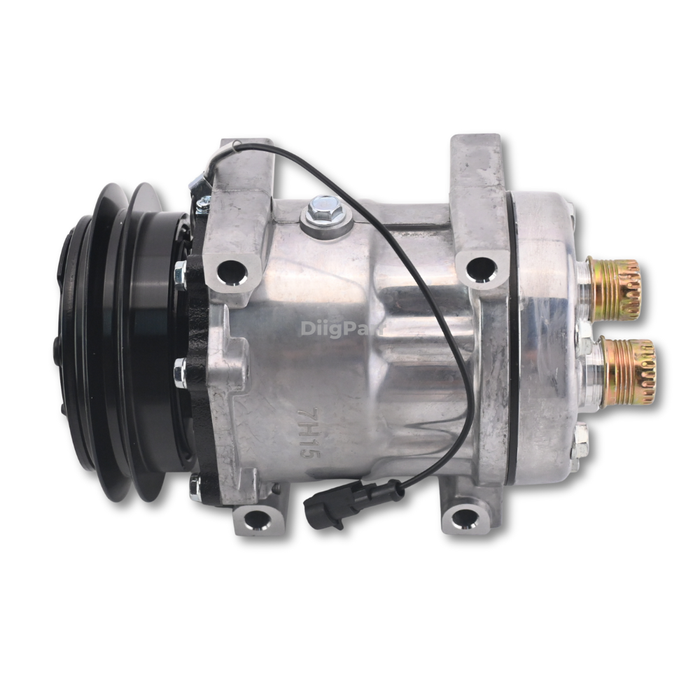 DiigParr SD7H15 A/C Compressor 87634118 Fits for CASE Wheel Loader 1021G 1121G 521E 521F 521G 621G 721G