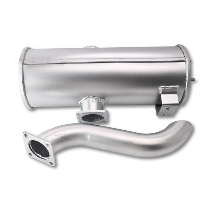 DiigParr Muffler Silencer Fits For Yanmar Engine 4TNV98 Takeuchi TL130 Excavator