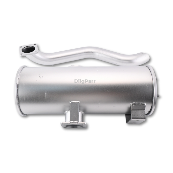 DiigParr Muffler Silencer Fits For Yanmar Engine 4TNV98 Takeuchi TL130 Excavator