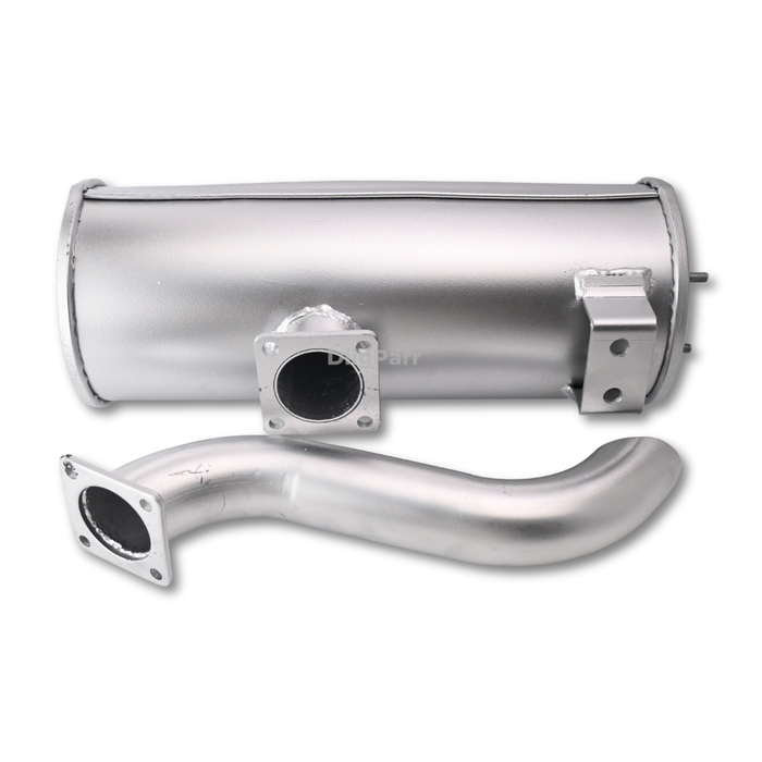 DiigParr Muffler Silencer Fits For Yanmar Engine 4TNV98 Takeuchi TL130 Excavator