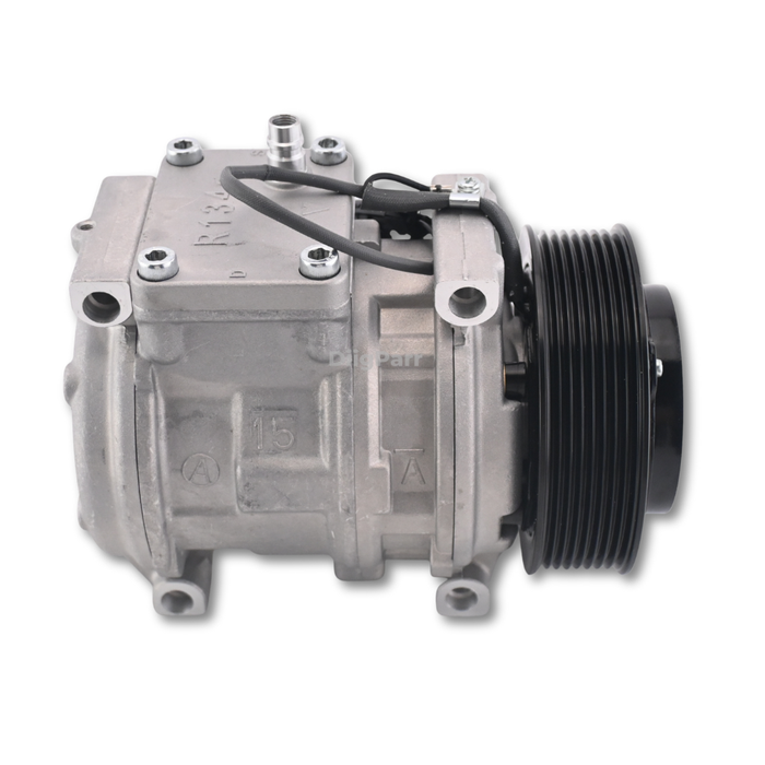 DiigParr  Air Conditioning Compressor AL176858 Fit for John Deere Skid Steer Loader 326D 323D 320D 319D 318D