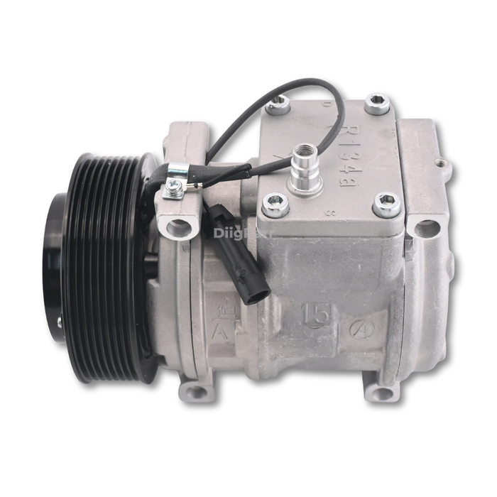 DiigParr  Air Conditioning Compressor AL176858 Fit for John Deere Skid Steer Loader 326D 323D 320D 319D 318D