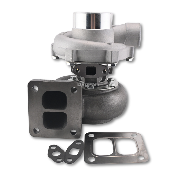 DiigParr Turbo T04B32 Turbocharger AR70439 for John Deere Crawler Dozer 450 450B 450C 550 550A 550B 450D 455D 555B