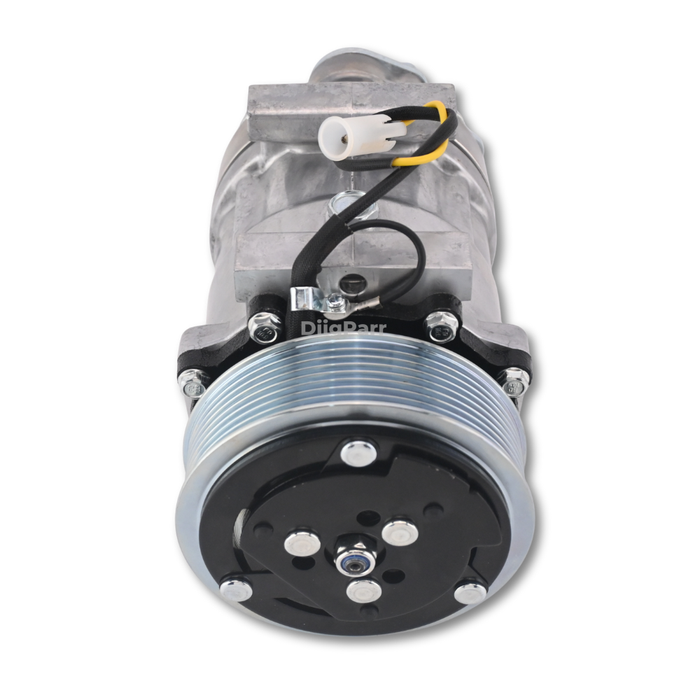 DiigParr Air Conditioning Compressor VOE15082727 Fit for Volvo Wheel Loader L110 L120 L150 L180 L220 L250 L350