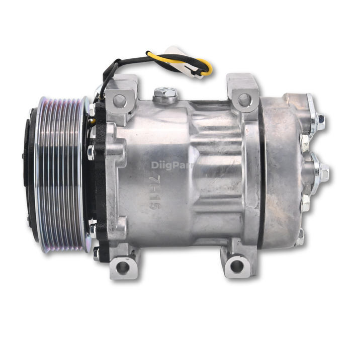 DiigParr Air Conditioning Compressor VOE15082727 Fit for Volvo Wheel Loader L110 L120 L150 L180 L220 L250 L350