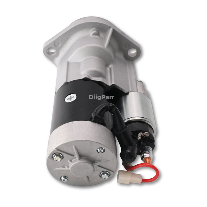 DiigParr 12V 9T Starter Motor for Volvo EC55B EC55C Excavator D3.1D Yanmar 4TNV94 Engine