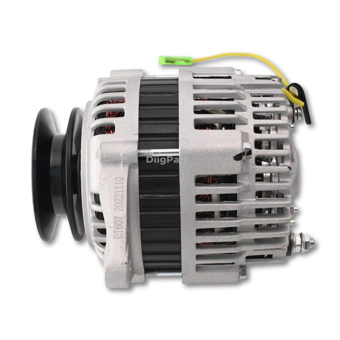 DiigParr 12V Alternator 8972283181 for Isuzu Engine 4JB1 4JG1 4JG2 4LE1 4LE2 Doosan Daewoo Excavator SOLAR 55 DH55