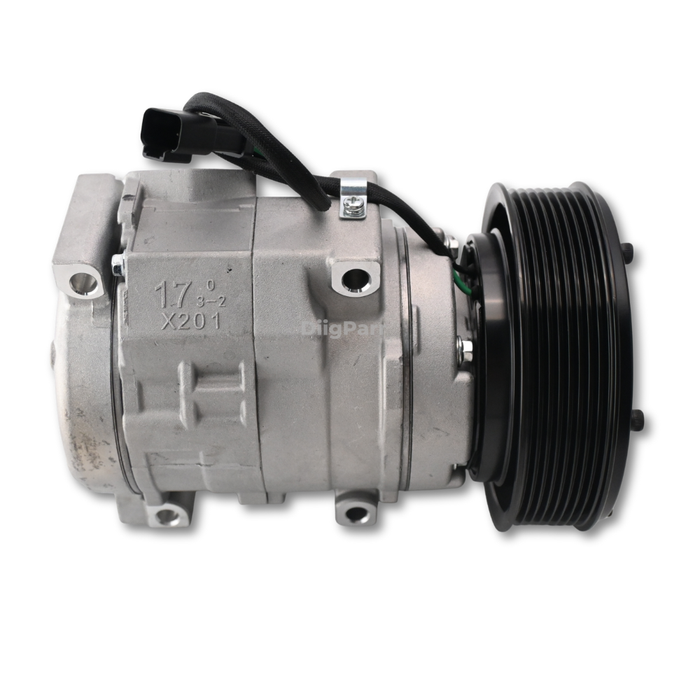 DiigParr 24V Air Conditioning Compressor 245-7779 2457779 305-0325 3050325 4472608390 178-5545 1785545 179-5544 1795544 Fits for Caterpillar 325 324 328 329 345