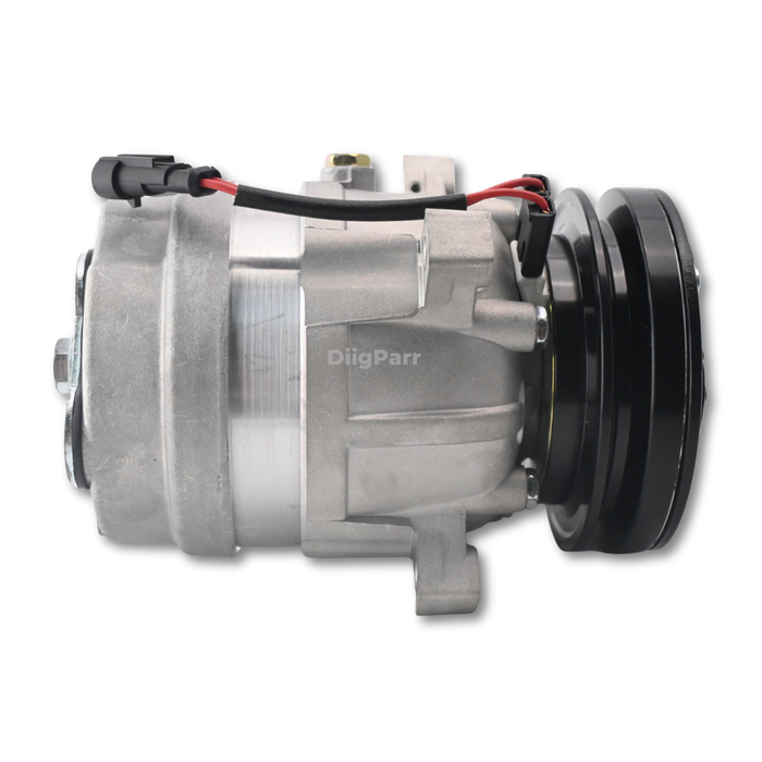 DiigParr Delphi V5 A/C Compressor VOE14529059 Fits for Volvo Excavator EC140 EC150 EC210 EC240 EC360 EC460 EW130 EW170 EW180