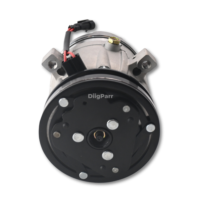 DiigParr Delphi V5 A/C Compressor VOE14529059 Fits for Volvo Excavator EC140 EC150 EC210 EC240 EC360 EC460 EW130 EW170 EW180
